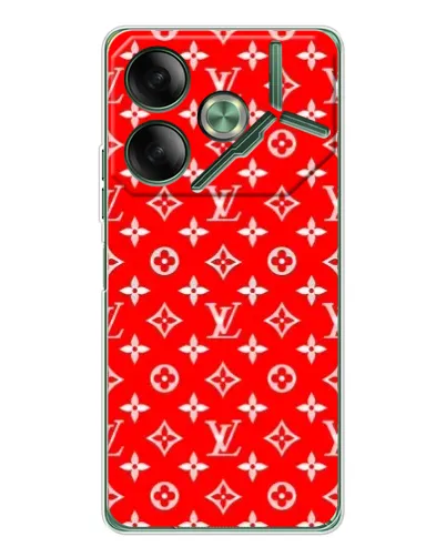 Чехол для TECNO Pova 7 Ultra с картинкой «Яркий паттерн LV» Чехол для TECNO Pova 7 Ultra с картинкой «Яркий паттерн LV»