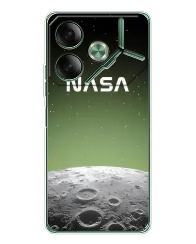 Чехол для TECNO Pova 7 Ultra с картинкой «NASA — лунный градиент»