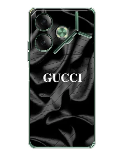 Чехол для TECNO Pova 7 Ultra с картинкой «Gucci — шелковые волны»