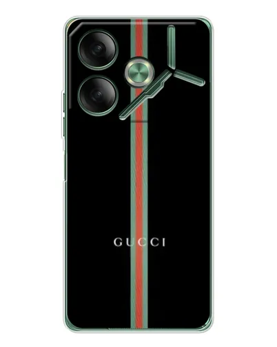Чехол для TECNO Pova 7 Ultra с картинкой «Gucci — строгая линия» Чехол для TECNO Pova 7 Ultra с картинкой «Gucci — строгая линия»