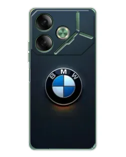 Чехол для TECNO Pova 7 Ultra с картинкой «Логотип BMW — минимализм» Чехол для TECNO Pova 7 Ultra с картинкой «Логотип BMW — минимализм»
