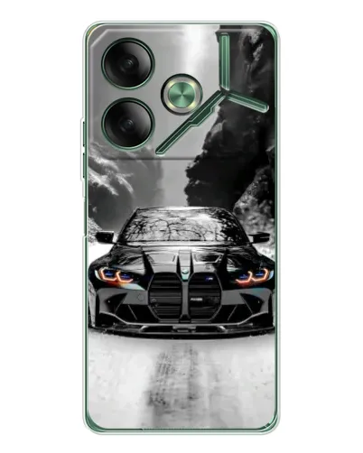 Чехол для TECNO Pova 7 Ultra с картинкой «BMW — акварельный дрифт» Чехол для TECNO Pova 7 Ultra с картинкой «BMW — акварельный дрифт»