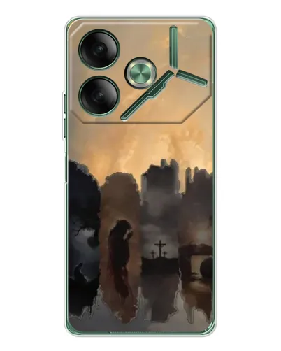Чехол для TECNO Pova 7 Ultra с картинкой «Дорога к вере»