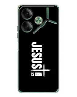 Чехол для TECNO Pova 7 Ultra с картинкой «Вертикаль веры Jesus»