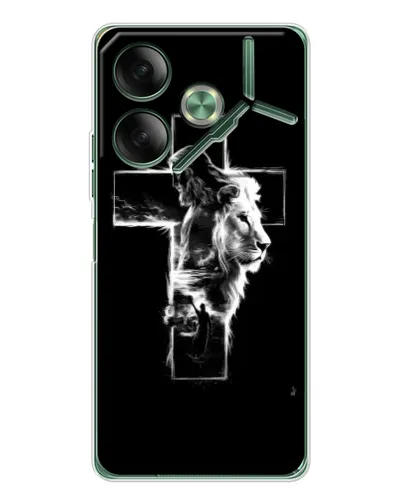 Чехол для TECNO Pova 7 Ultra с картинкой «Сияющий крест Jesus» Чехол для TECNO Pova 7 Ultra с картинкой «Сияющий крест Jesus»