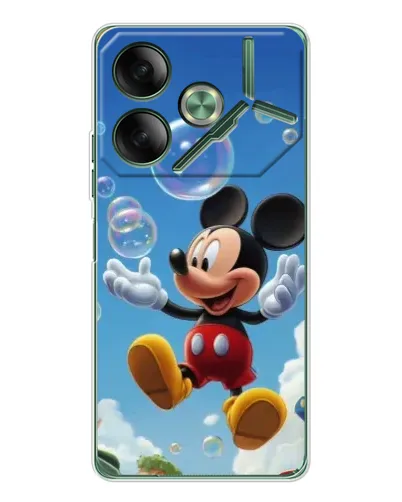 Чехол для TECNO Pova 7 Ultra с картинкой «Mickey и мыльные пузыри» Чехол для TECNO Pova 7 Ultra с картинкой «Mickey и мыльные пузыри»