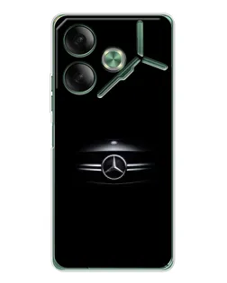 Чехол для TECNO Pova 7 Ultra с картинкой «Mercedes — абстрактные линии» Чехол для TECNO Pova 7 Ultra с картинкой «Mercedes — абстрактные линии»