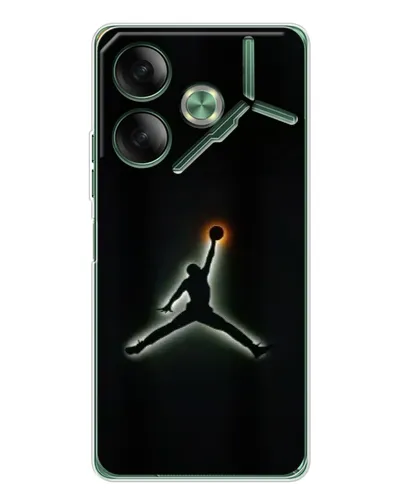 Чехол для TECNO Pova 7 с картинкой «Jordan Gradient Logo» Чехол для TECNO Pova 7 с картинкой «Jordan Gradient Logo»