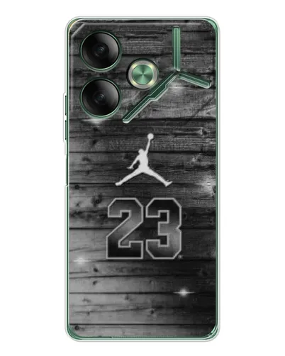 Чехол для TECNO Pova 7 с картинкой «Jordan Carbon 23» Чехол для TECNO Pova 7 с картинкой «Jordan Carbon 23»