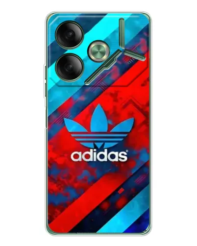 Чехол для TECNO Pova 7 с картинкой «Абстракция Adidas» Чехол для TECNO Pova 7 с картинкой «Абстракция Adidas»