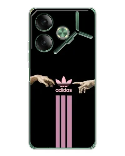 Чехол для TECNO Pova 7 с картинкой «Adidas Hands» Чехол для TECNO Pova 7 с картинкой «Adidas Hands»