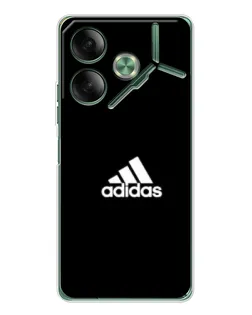 Чехол для TECNO Pova 7 с картинкой «Adidas Red Style»