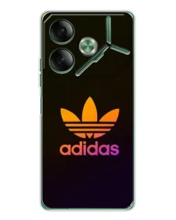 Чехол для TECNO Pova 7 с картинкой «Градиент Adidas»