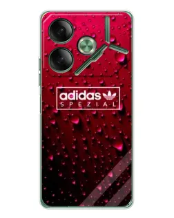 Чехол для TECNO Pova 7 с картинкой «Adidas Gold Marble»