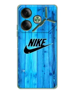 Чехол для TECNO Pova 7 с картинкой «Голубое дерево Nike»