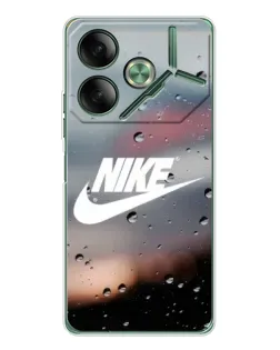 Чехол для TECNO Pova 7 с картинкой «Nike в стиле ретро»