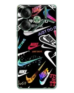 Чехол для TECNO Pova 7 с картинкой «Nike — роскошь»