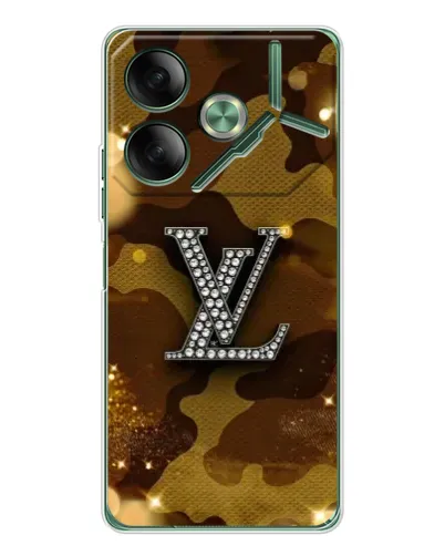 Чехол для TECNO Pova 7 с картинкой «Камуфляжный Louis Vuitton» Чехол для TECNO Pova 7 с картинкой «Камуфляжный Louis Vuitton»