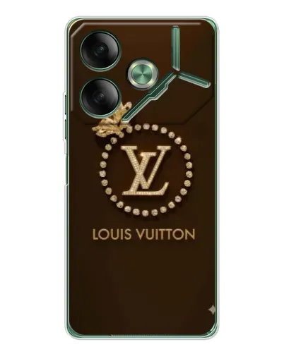 Чехол для TECNO Pova 7 с картинкой «LV — золотая печать» Чехол для TECNO Pova 7 с картинкой «LV — золотая печать»
