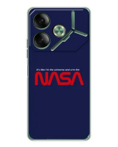 Чехол для TECNO Pova 7 с картинкой «NASA — глубокий космос»