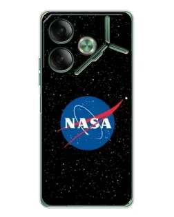 Чехол для TECNO Pova 7 с картинкой «NASA — звездное небо»