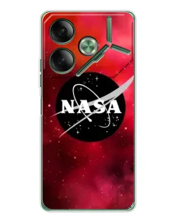 Чехол для TECNO Pova 7 с картинкой «NASA — красная туманность» Чехол для TECNO Pova 7 с картинкой «NASA — красная туманность»