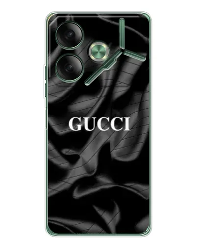 Чехол для TECNO Pova 7 с картинкой «Gucci — шелковые волны»