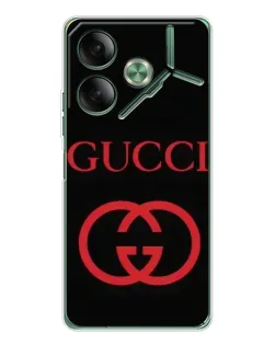 Чехол для TECNO Pova 7 с картинкой «Gucci — красный логотип» Чехол для TECNO Pova 7 с картинкой «Gucci — красный логотип»