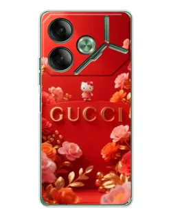 Чехол для TECNO Pova 7 с картинкой «Gucci — золотой сад» Чехол для TECNO Pova 7 с картинкой «Gucci — золотой сад»