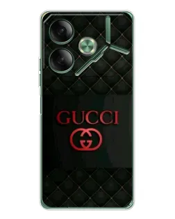 Чехол для TECNO Pova 7 с картинкой «Gucci — стеганый черный» Чехол для TECNO Pova 7 с картинкой «Gucci — стеганый черный»