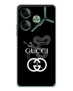 Чехол для TECNO Pova 7 с картинкой «Gucci — серебряная змея» Чехол для TECNO Pova 7 с картинкой «Gucci — серебряная змея»