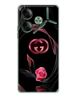 Чехол для TECNO Pova 7 с картинкой «Gucci — неоновая роза» Чехол для TECNO Pova 7 с картинкой «Gucci — неоновая роза»