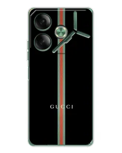 Чехол для TECNO Pova 7 с картинкой «Gucci — строгая линия» Чехол для TECNO Pova 7 с картинкой «Gucci — строгая линия»