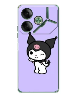 Чехол для TECNO Pova 7 с картинкой «Классическая Kuromi»