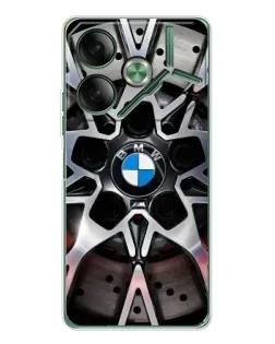 Чохол для TECNO Pova 7 з картинкою «BMW — деталь диска»