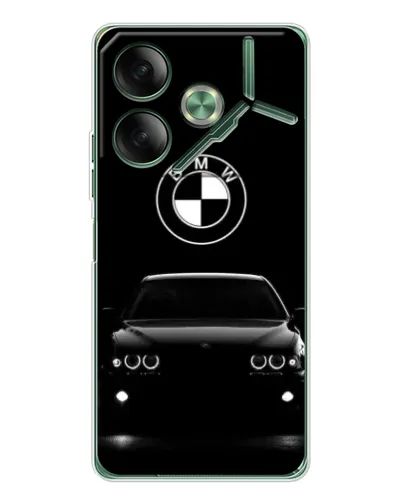 Чехол для TECNO Pova 7 с картинкой «BMW — взгляд из темноты»