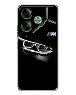 Чехол для TECNO Pova 7 с картинкой «BMW — взгляд тигра»