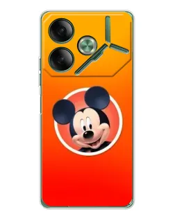 Чохол для TECNO Pova 7 з картинкою «Mickey в колі»