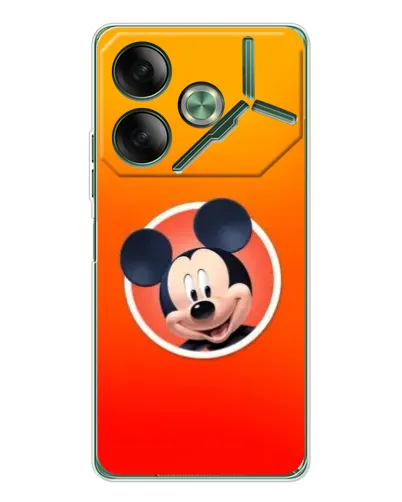 Чохол для TECNO Pova 7 з картинкою «Mickey в колі»