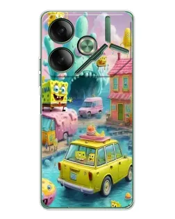 Чехол для TECNO Pova 7 с картинкой «Монстр-трак приключения» Чехол для TECNO Pova 7 с картинкой «Монстр-трак приключения»