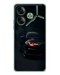 Чехол для TECNO Pova 7 с картинкой «Audi — хищный взгляд»