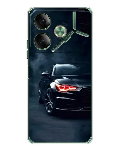Чехол для TECNO Pova 7 с картинкой «Audi — хищный взгляд» Чехол для TECNO Pova 7 с картинкой «Audi — хищный взгляд»