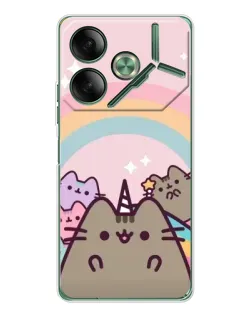 Чехол для TECNO Pova 7 с картинкой «Единорог Pusheen» Чехол для TECNO Pova 7 с картинкой «Единорог Pusheen»
