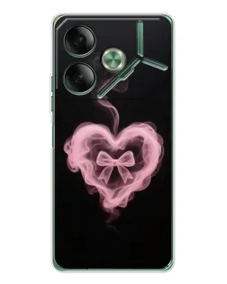 Чехол для TECNO Pova 7 с картинкой «Дымчатое сердце» Чехол для TECNO Pova 7 с картинкой «Дымчатое сердце»