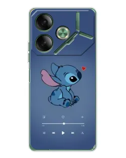 Чохол для TECNO Pova 7 з картинкою «Музичний Stitch» Чохол для TECNO Pova 7 з картинкою «Музичний Stitch»