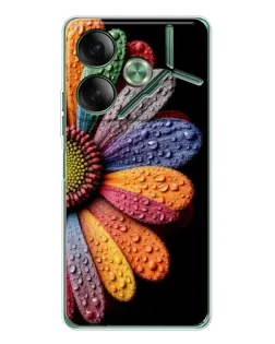 Чохол для TECNO Pova 7 з картинкою «Райдужна квітка» Чохол для TECNO Pova 7 з картинкою «Райдужна квітка»