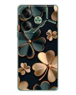 Чохол для TECNO Pova 7 з картинкою «Конюшина в золоті» Чохол для TECNO Pova 7 з картинкою «Конюшина в золоті»