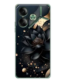 Чохол для TECNO Pova 7 з картинкою «Чорний лотос» Чохол для TECNO Pova 7 з картинкою «Чорний лотос»