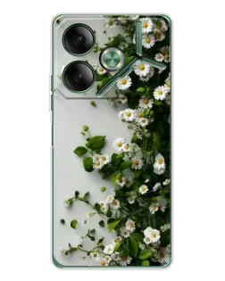 Чохол для TECNO Pova 7 з картинкою «Гілка дрібних білих квітів» Чохол для TECNO Pova 7 з картинкою «Гілка дрібних білих квітів»