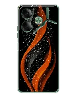 Чехол для TECNO Pova 7 с картинкой «Огненная звездная волна» Чехол для TECNO Pova 7 с картинкой «Огненная звездная волна»